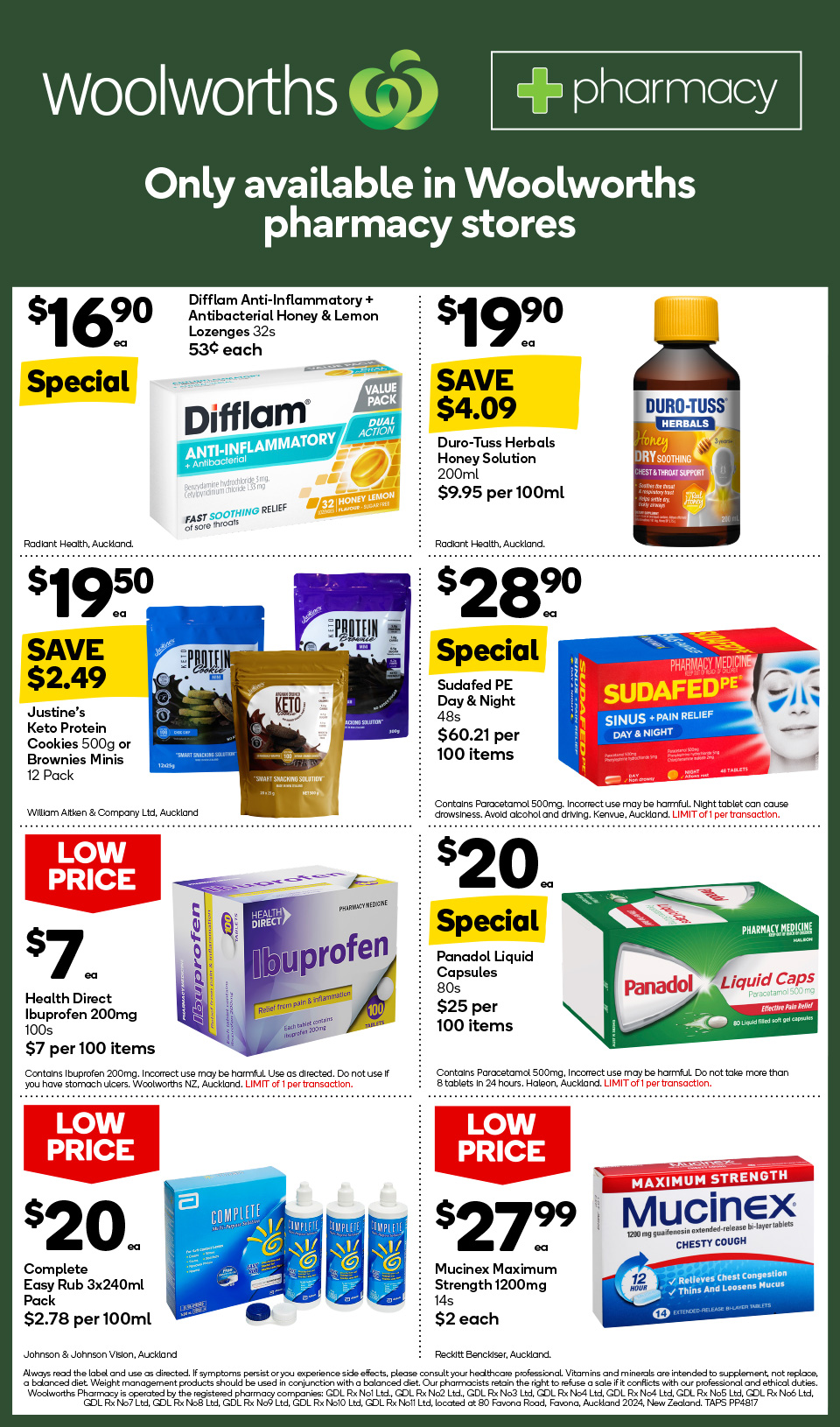 Woolworths Mailer (Countdown)