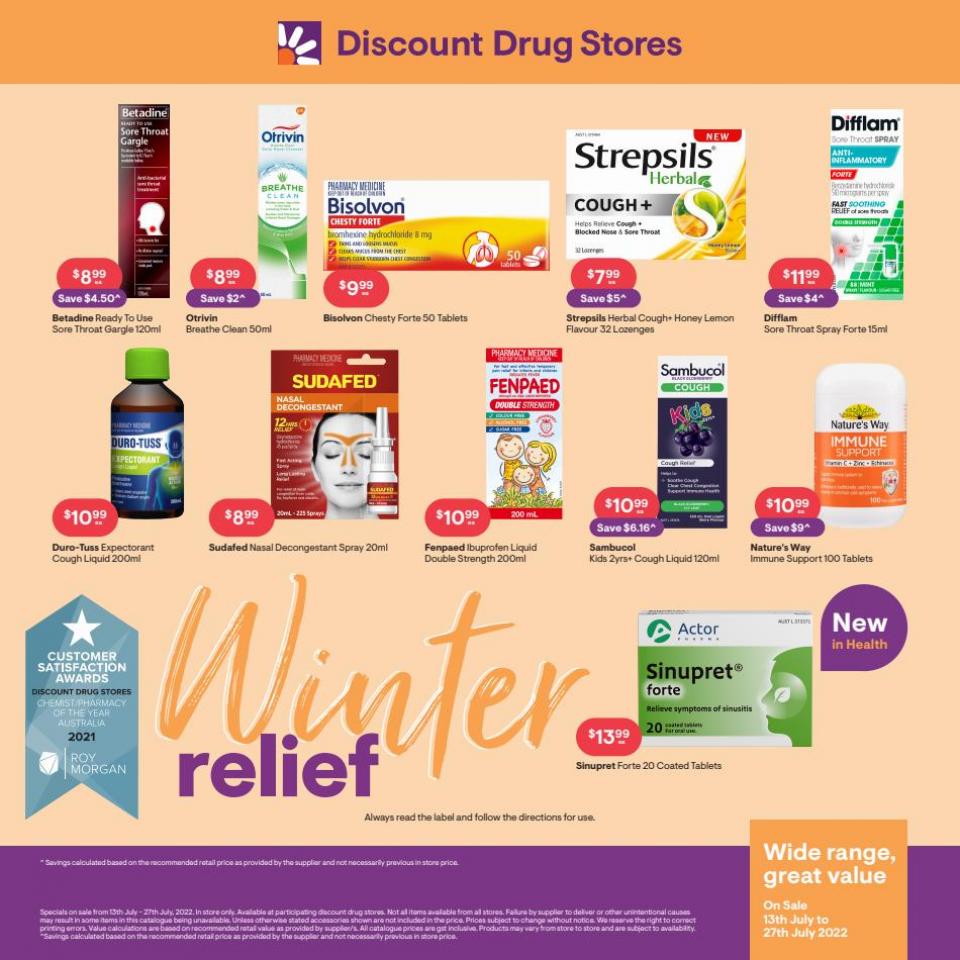 Discount Drug Stores Catalogue
