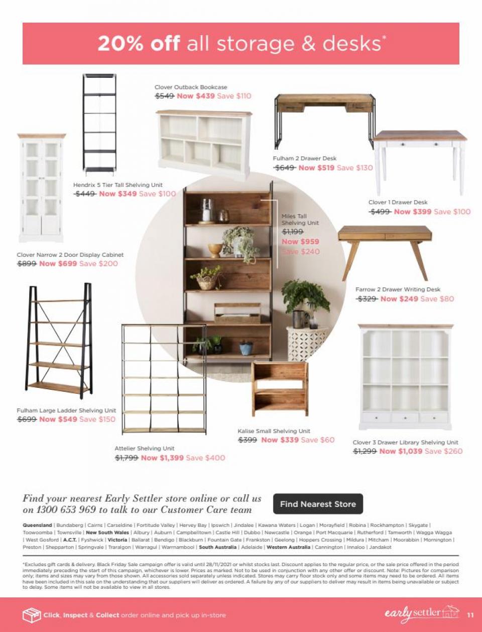 Early Settler Catalogue