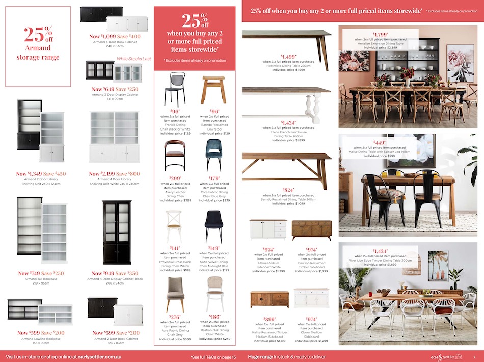 Early Settler Catalogue
