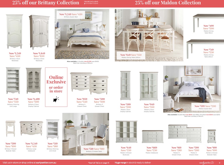 Early Settler Catalogue