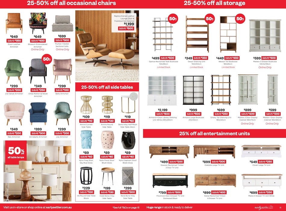 Early Settler Catalogue