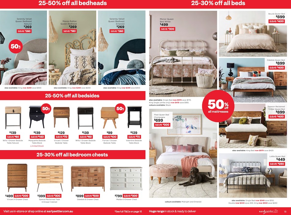 Early Settler Catalogue
