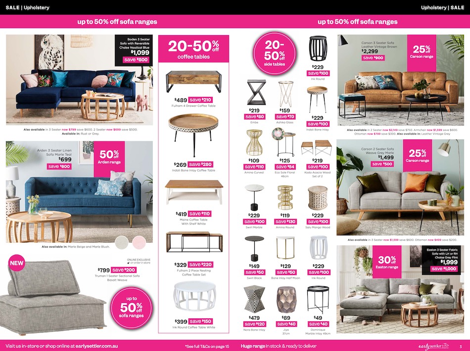 Early Settler Catalogue