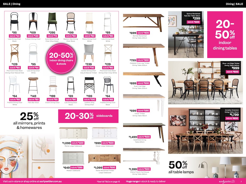 Early Settler Catalogue