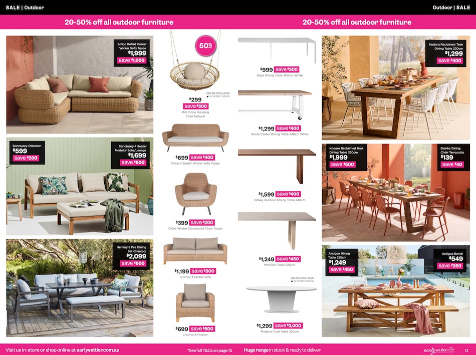 Early Settler Catalogue