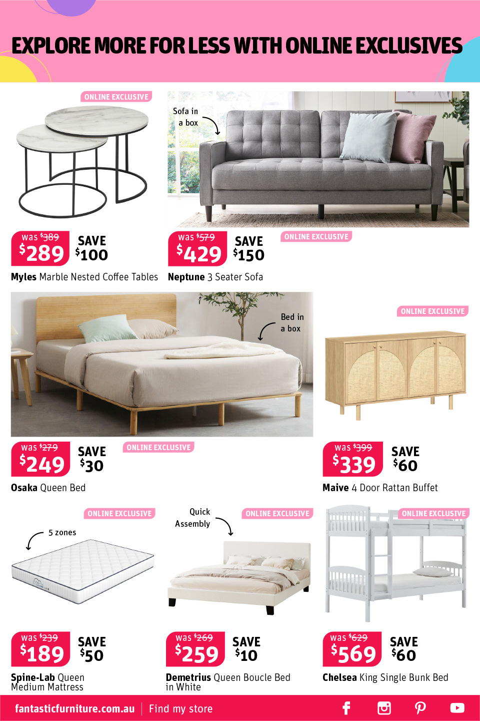 Fantastic Furniture Catalogue