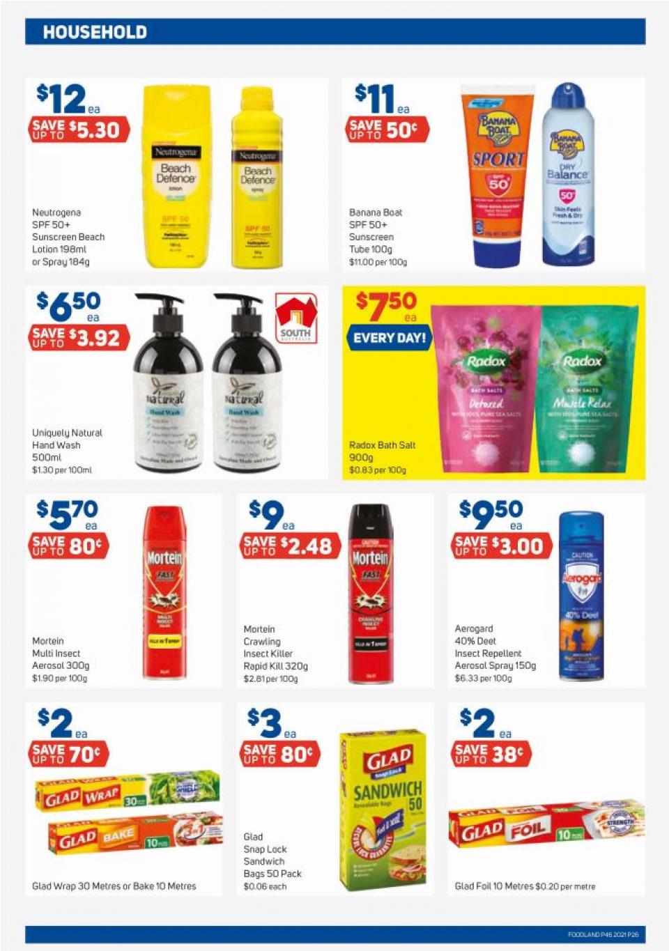 Foodland Catalogue