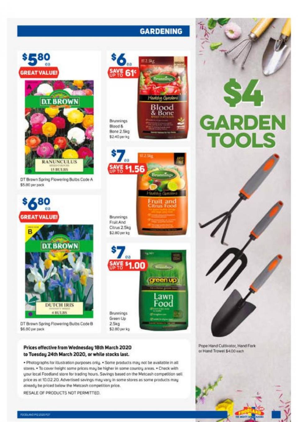 Foodland Catalogue