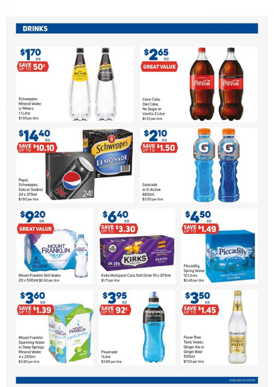 Foodland Catalogue