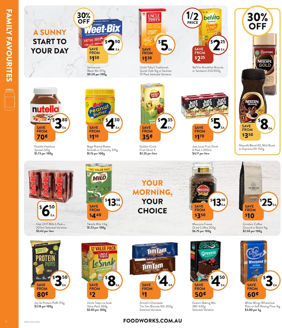 Foodworks Catalogue