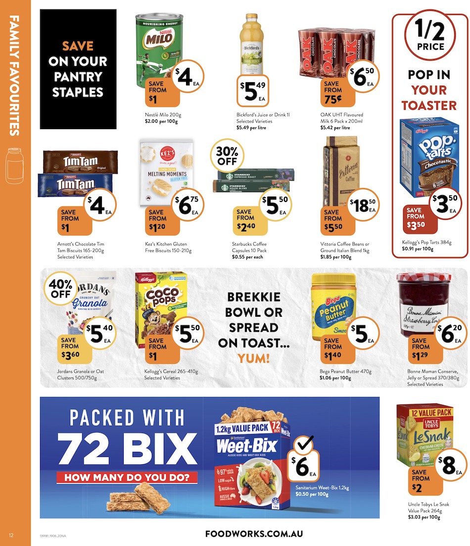 Foodworks Catalogue
