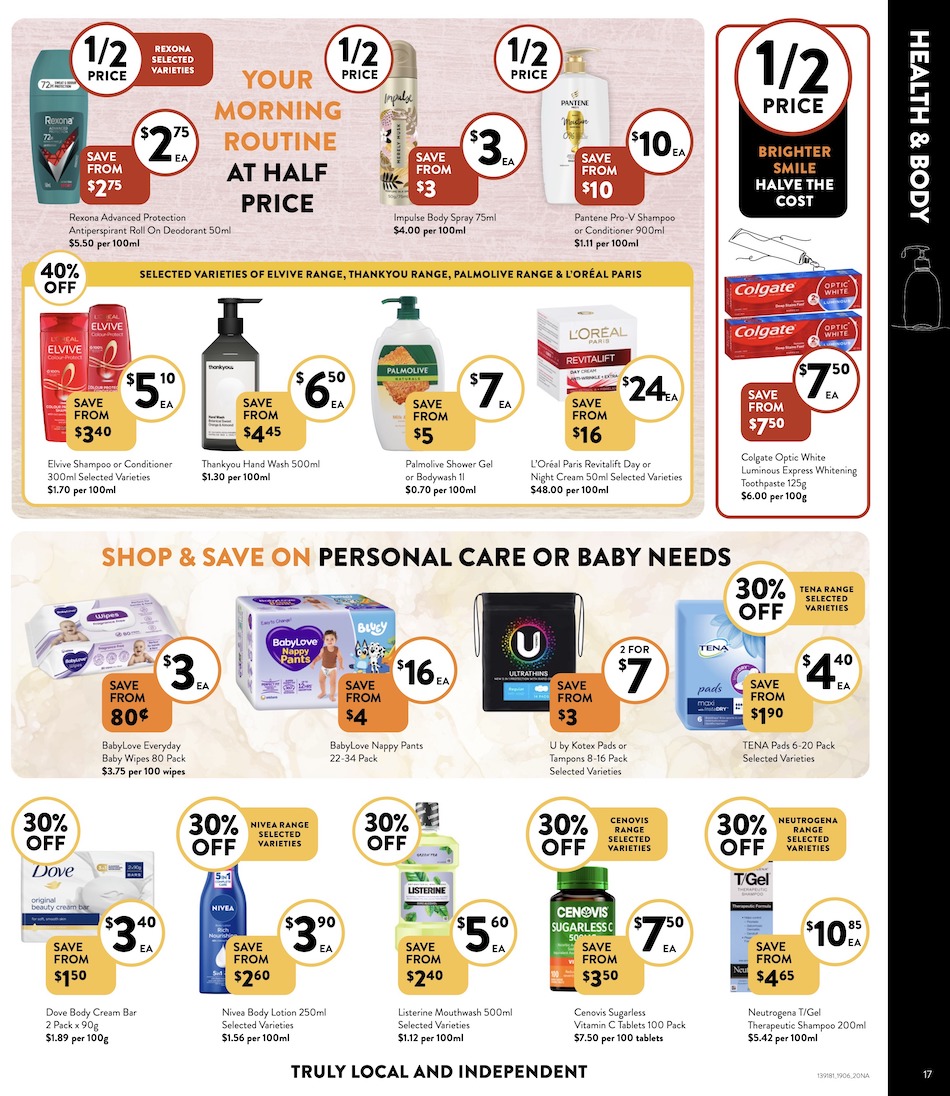 Foodworks Catalogue