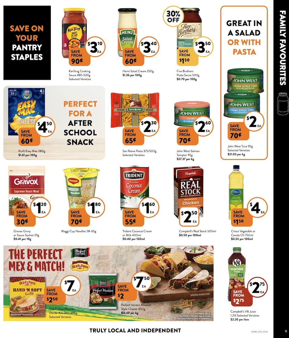 Foodworks Catalogue