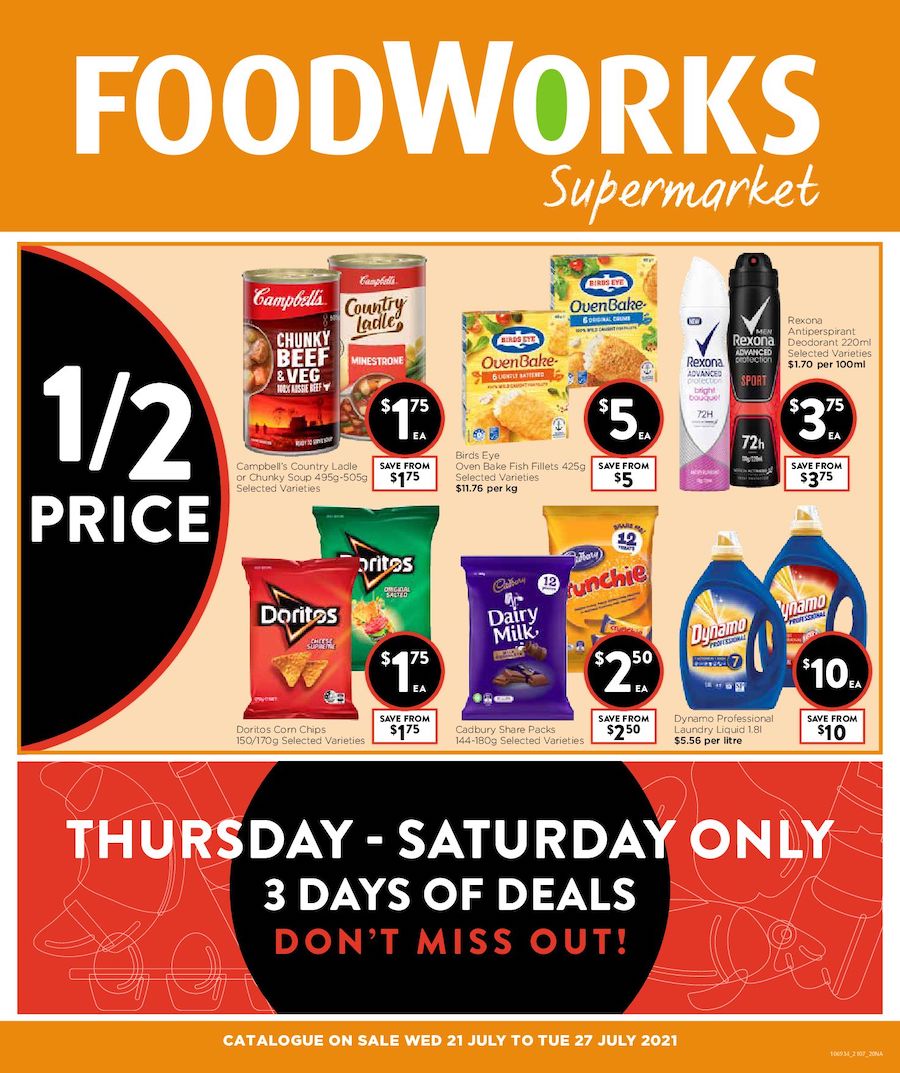 Foodworks Catalogue