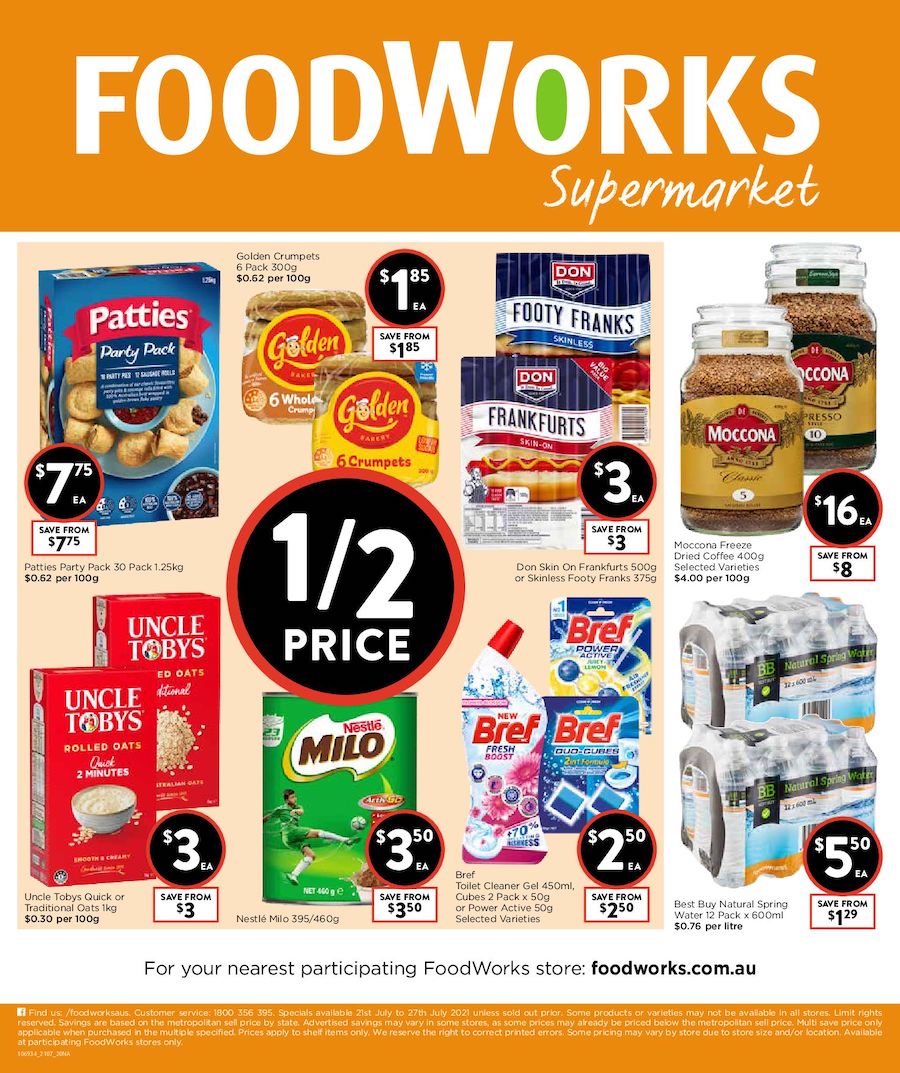 Foodworks Catalogue 21 27 Jul 2021 Catalogue AU
