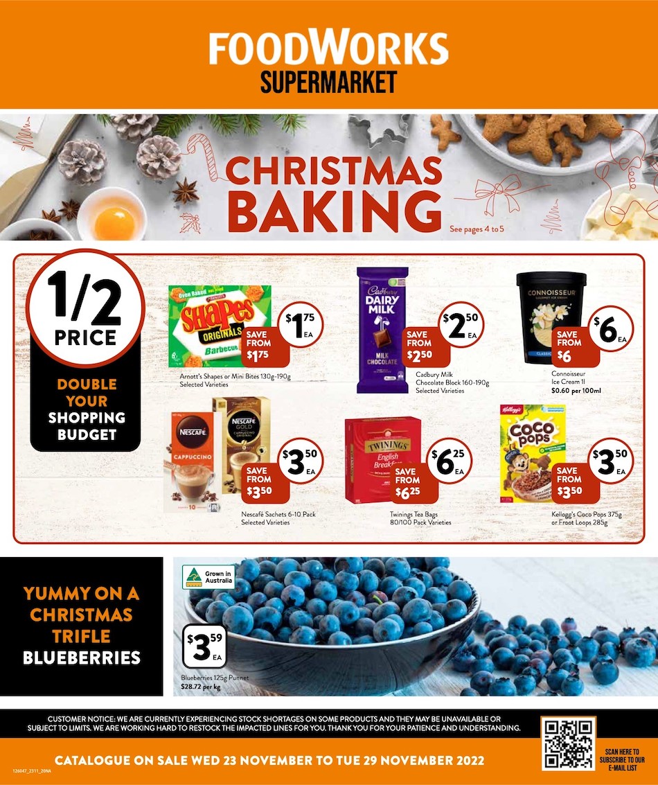Foodworks Catalogue