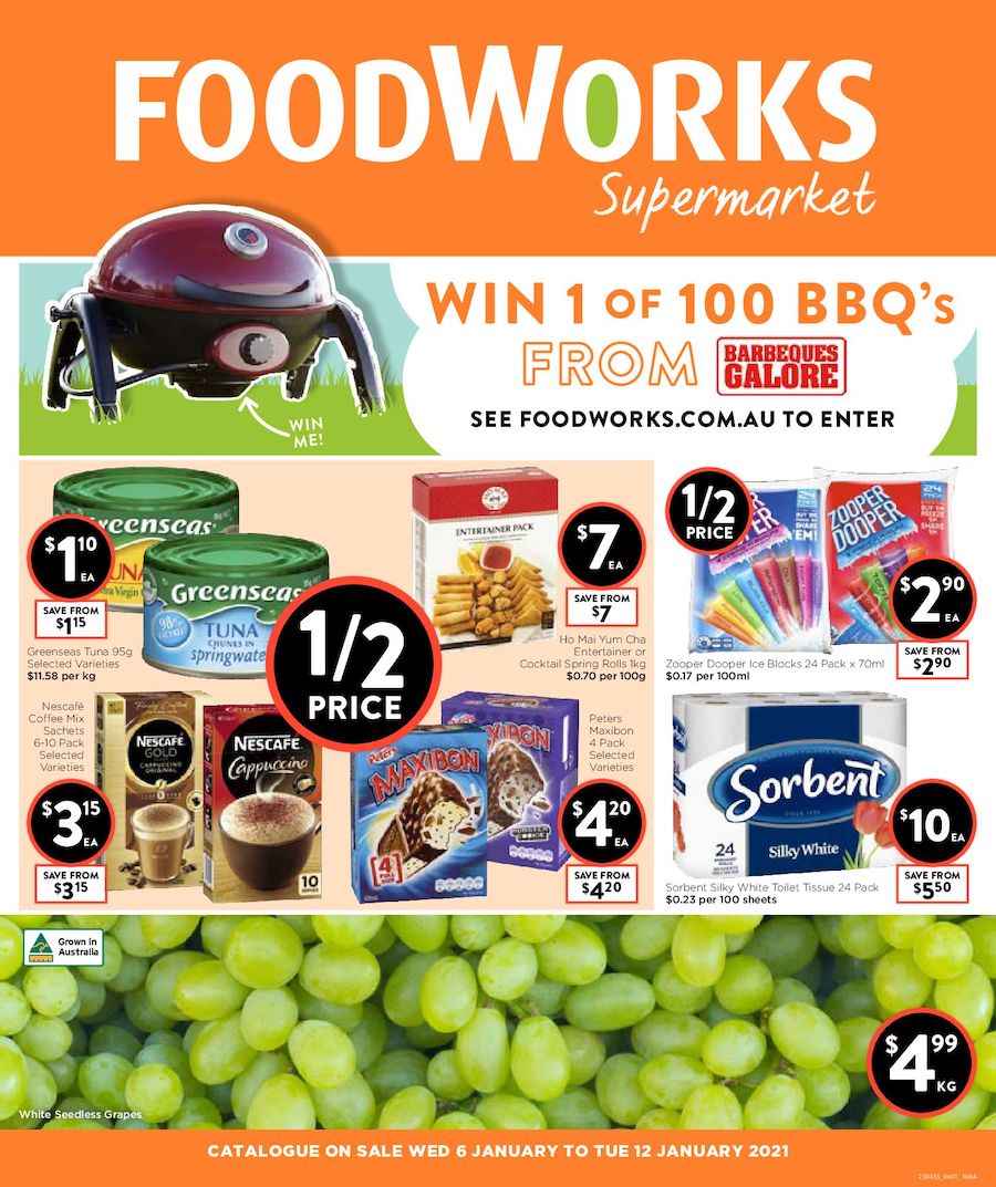 Foodworks Catalogue