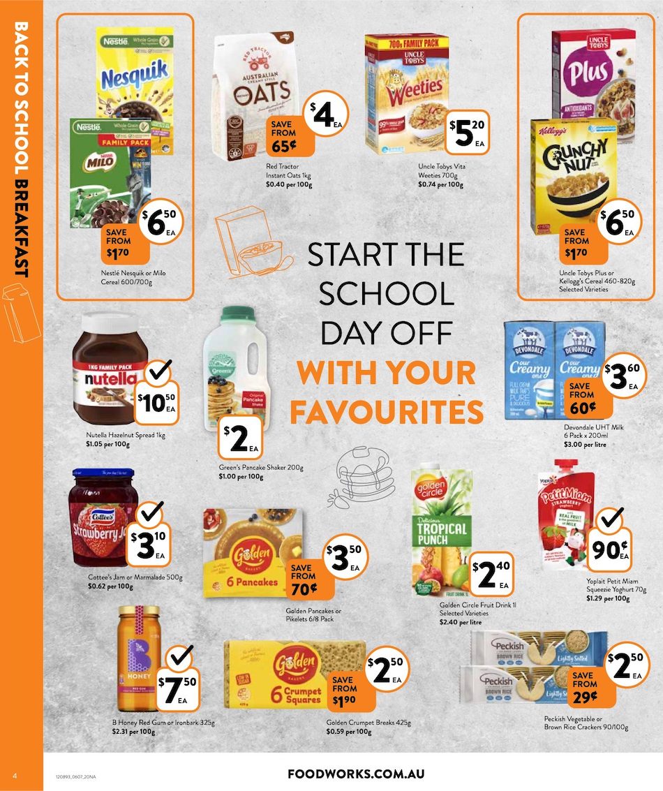 Foodworks Catalogue