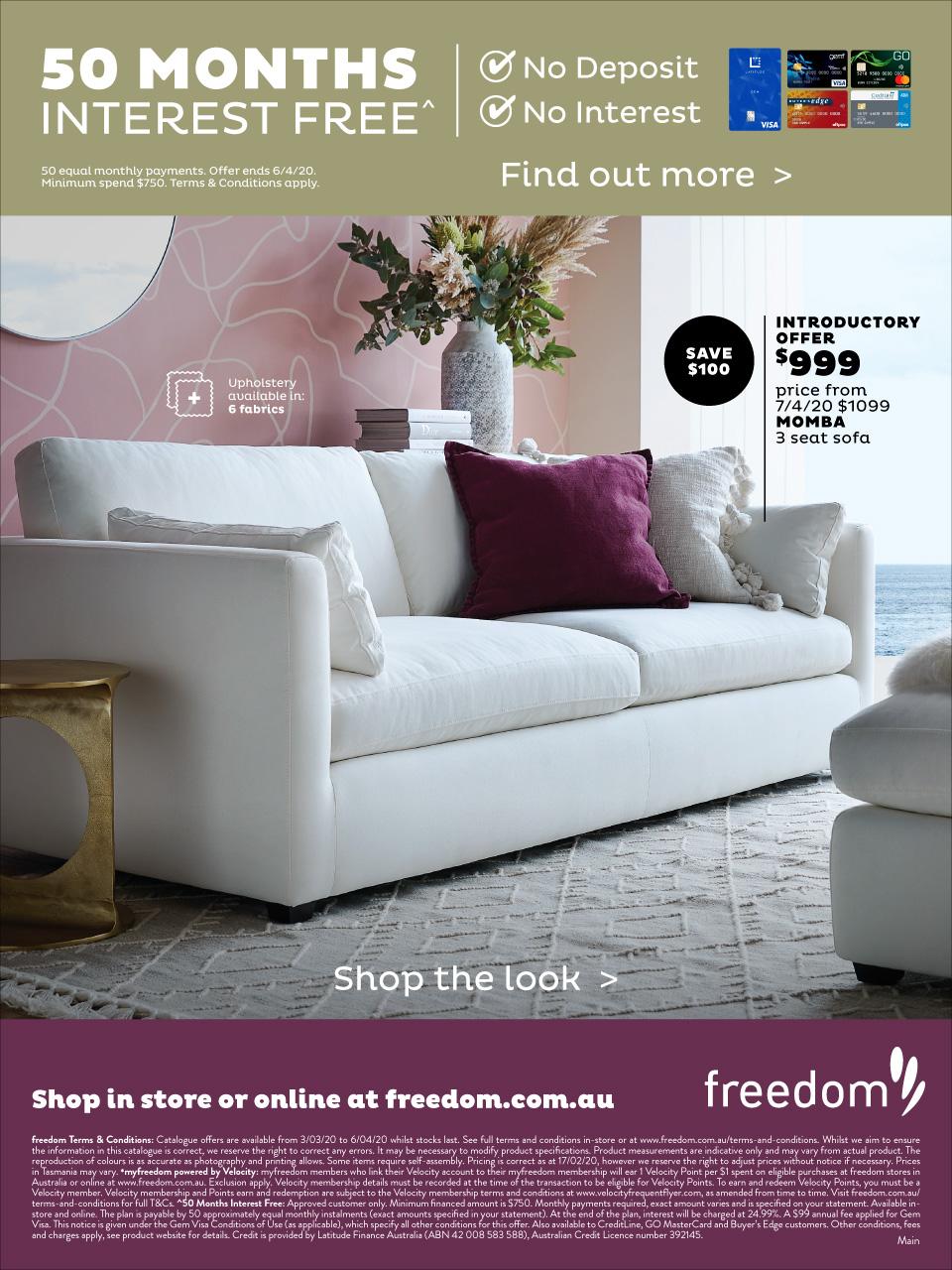 Freedom Furniture Catalogue