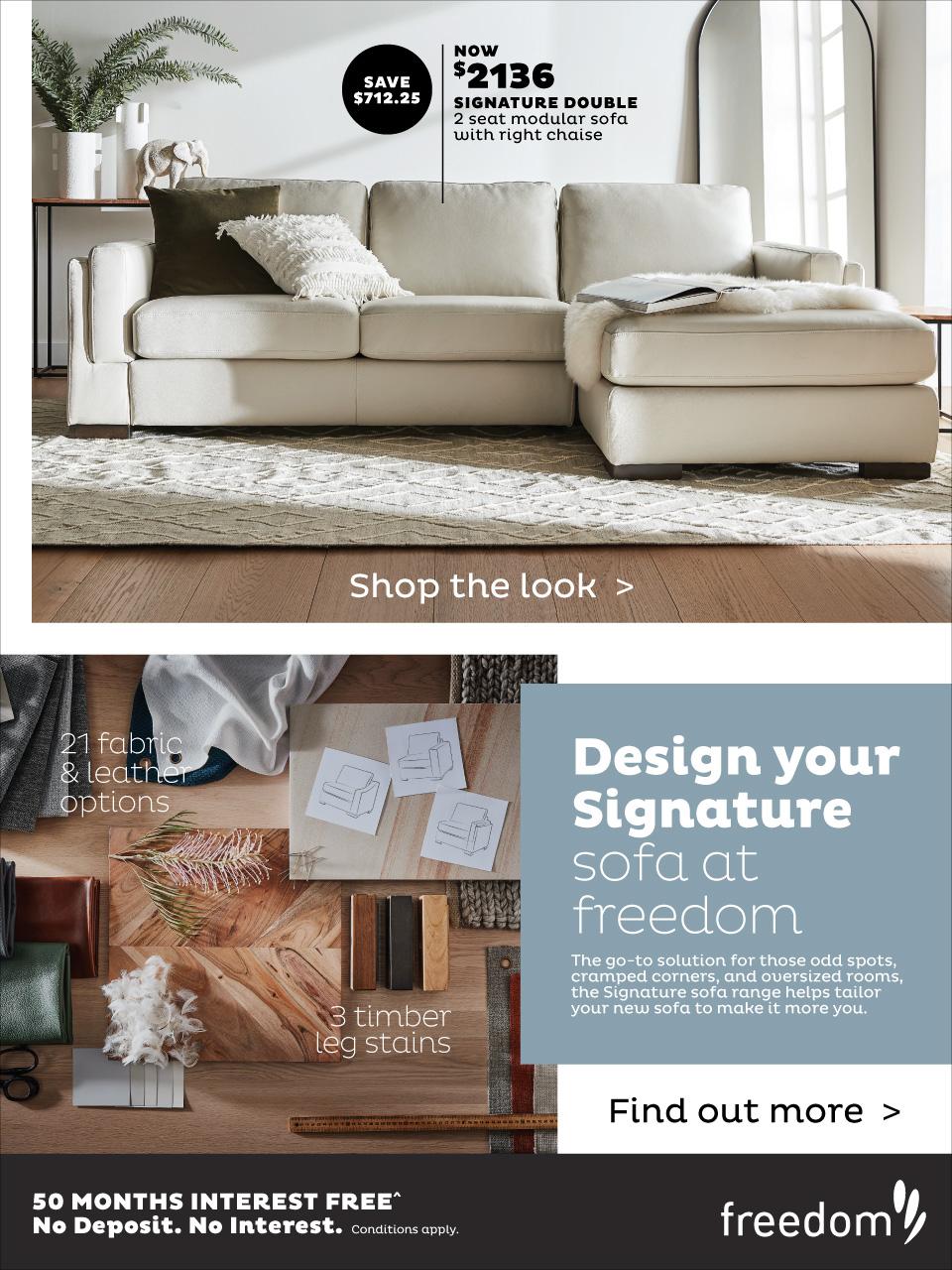 Freedom Furniture Catalogue