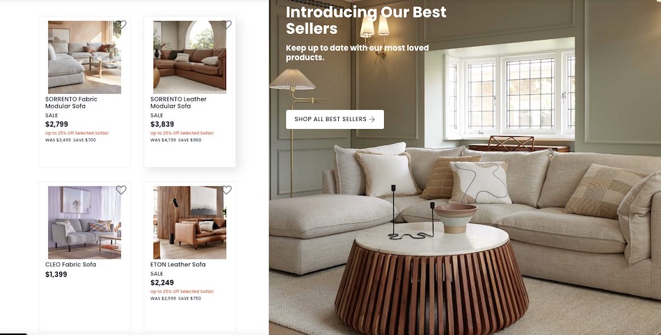 Freedom Furniture Catalogue