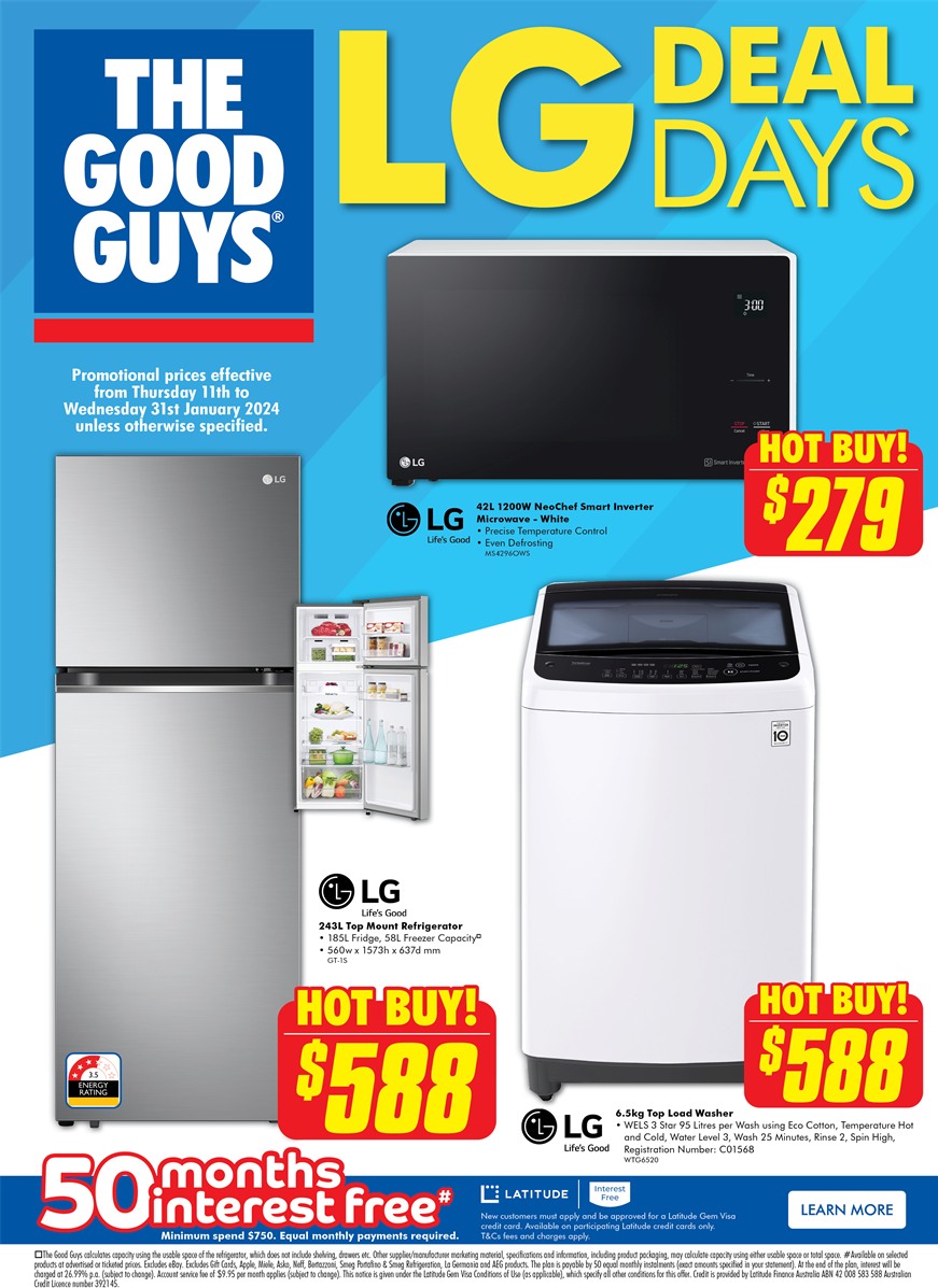 The Good Guys Catalogue