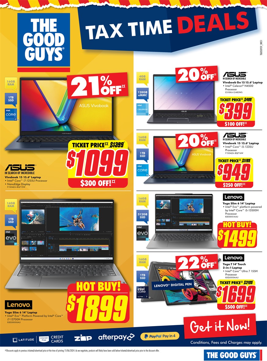 The Good Guys Catalogue 19 - 26 Jun 2024 | Catalogue AU