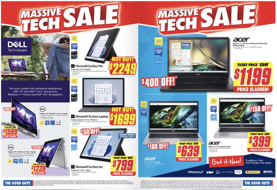 Good Guys Catalogue Massive Tech Jul 2023 | Catalogue AU