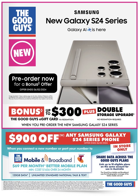 The Good Guys Catalogue Samsung 18 Jan - 6 Feb 2024 | Catalogue AU