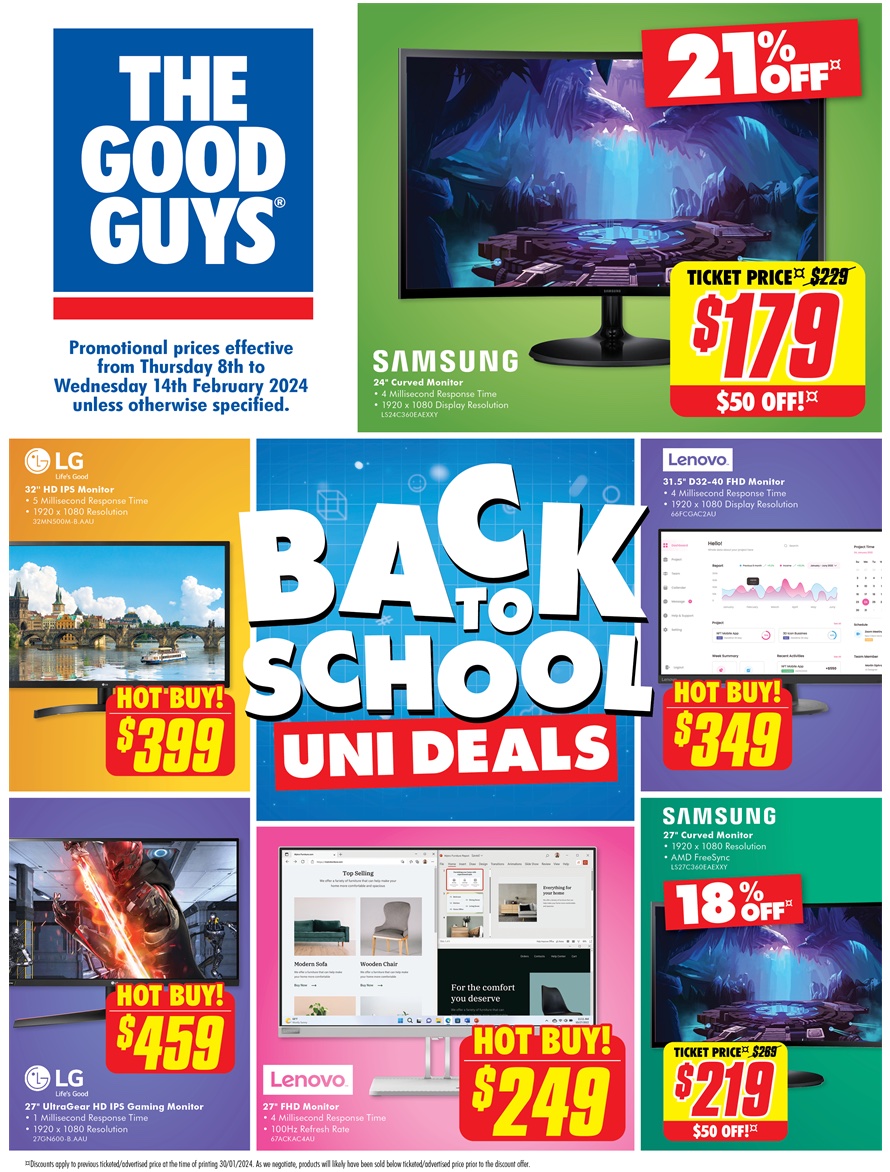 The Good Guys Catalogue University Feb 2024 | Catalogue AU