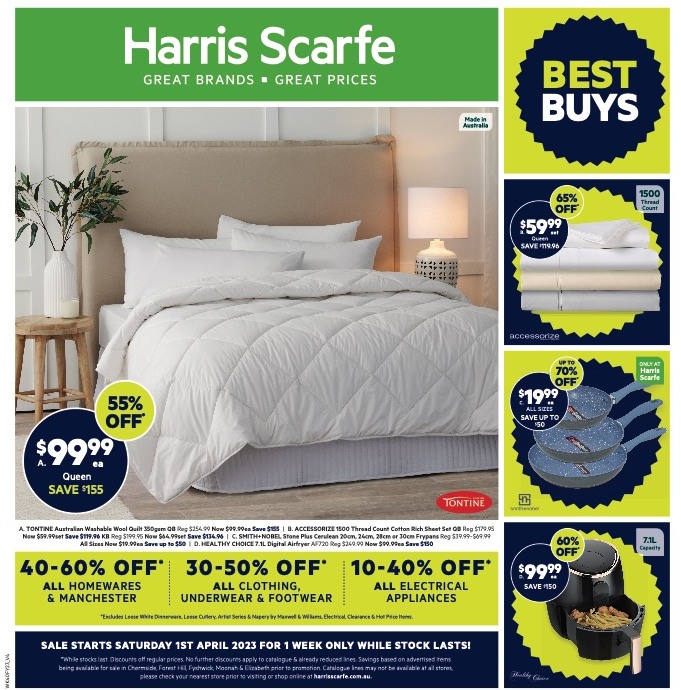 Harris Scarfe Catalogue 1 7 Apr 2023 Catalogue AU