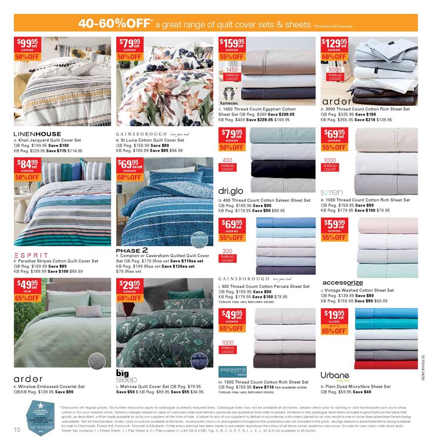 Harris Scarfe Catalogue