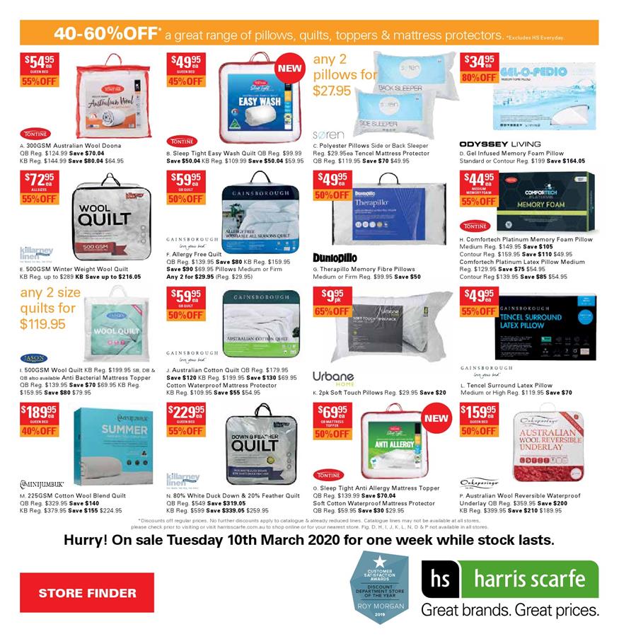 Harris Scarfe Catalogue