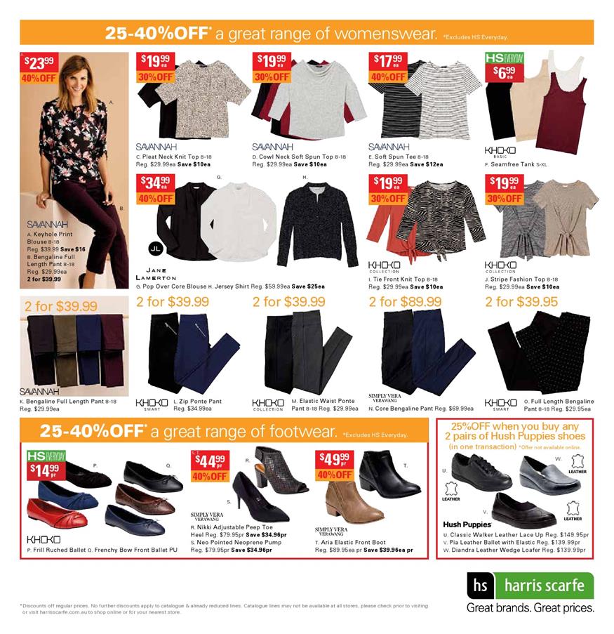 Harris Scarfe Catalogue