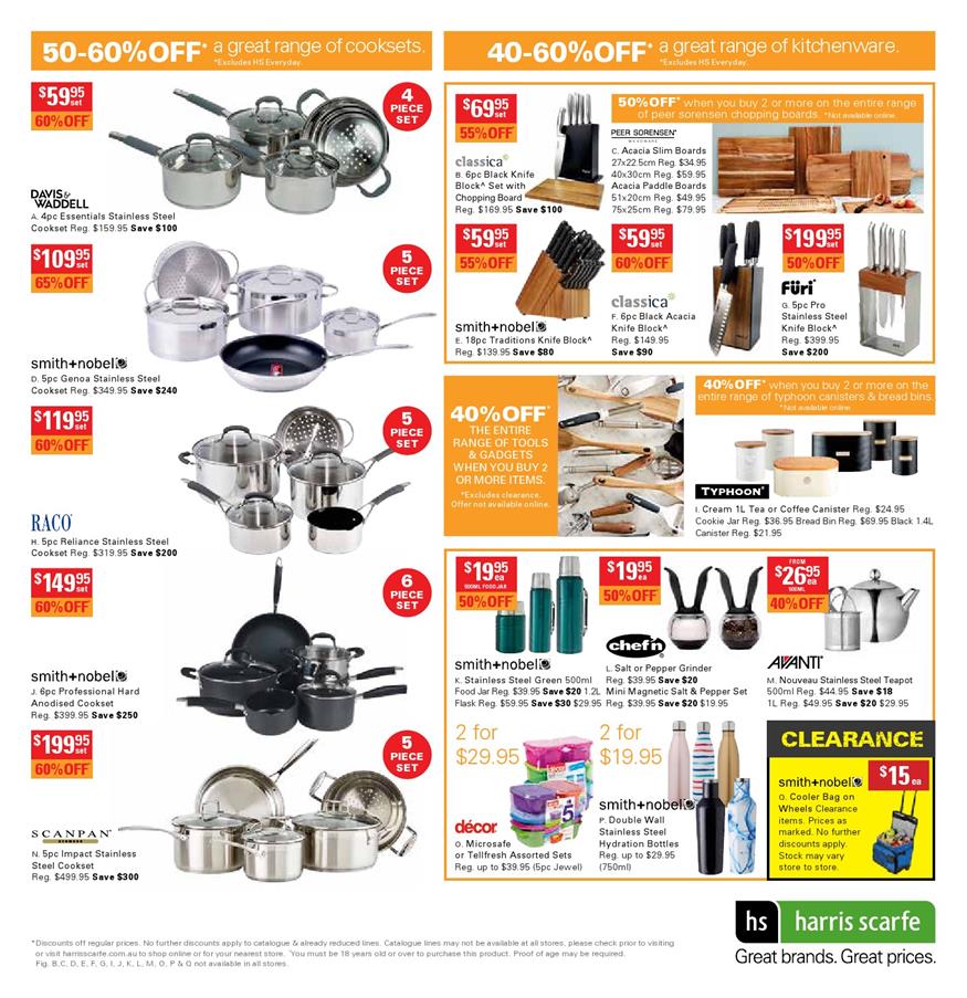 Harris Scarfe Catalogue