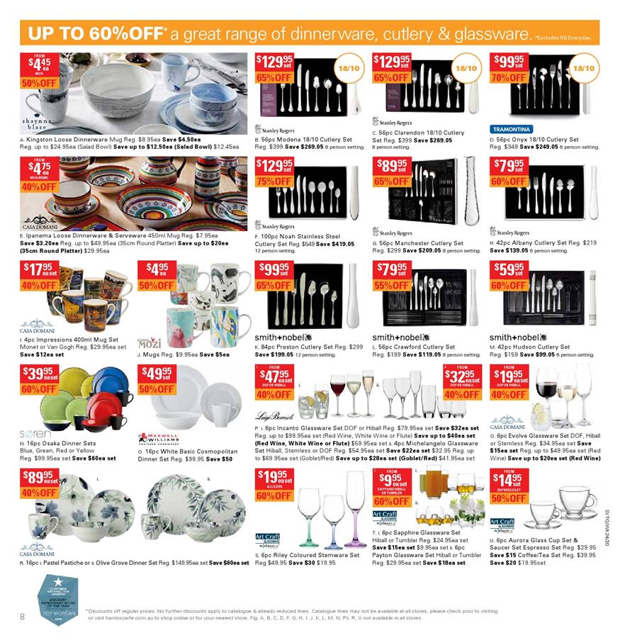 Harris Scarfe Catalogue