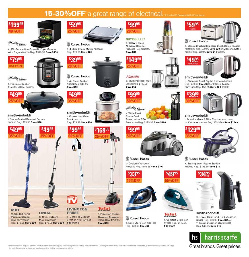 Harris Scarfe Catalogue