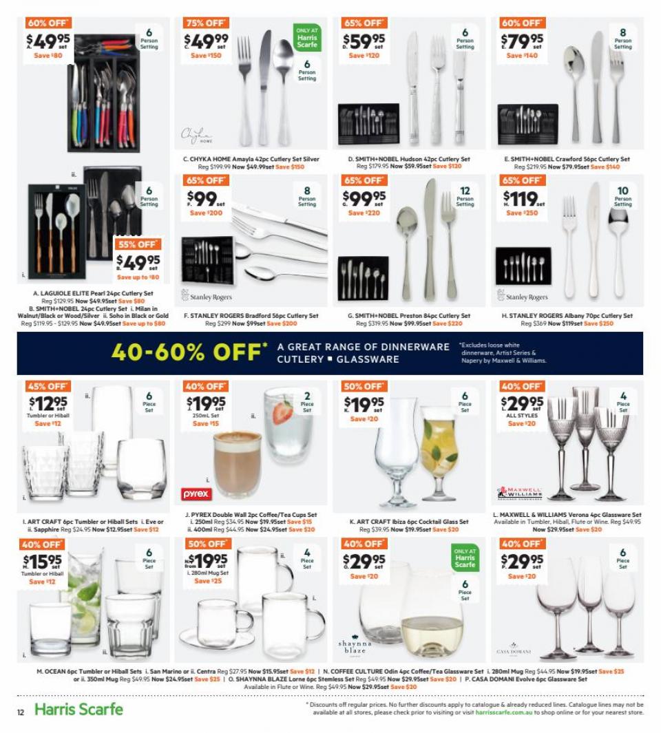 Harris Scarfe Catalogue