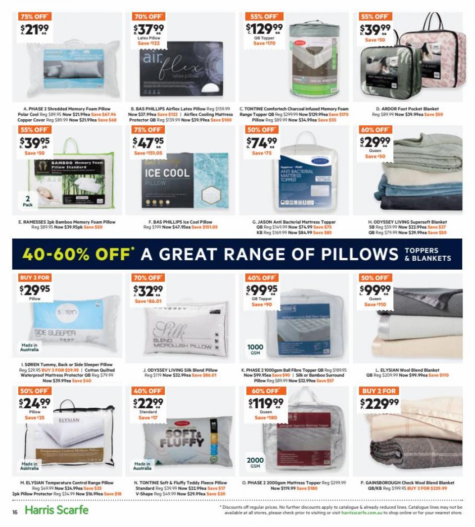 Harris Scarfe Catalogue