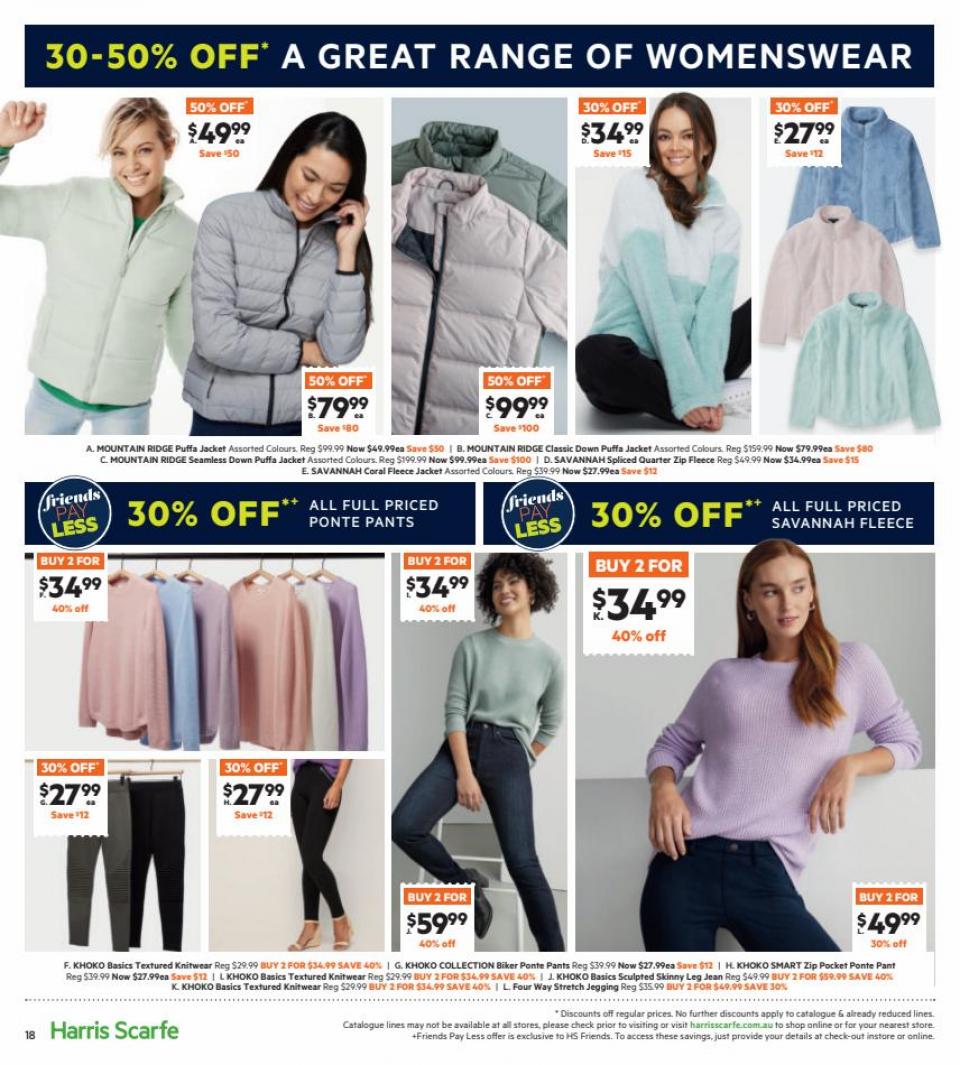 Harris Scarfe Catalogue