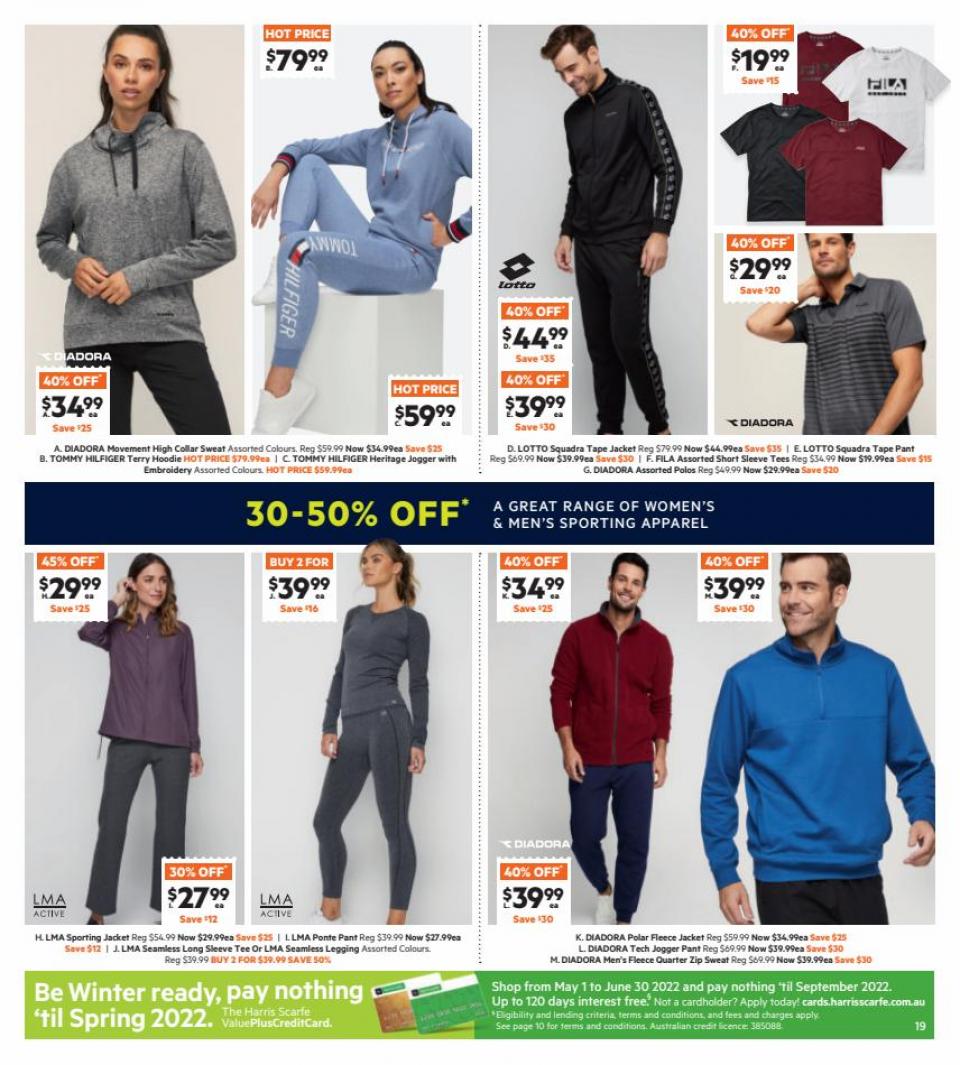 Harris Scarfe Catalogue
