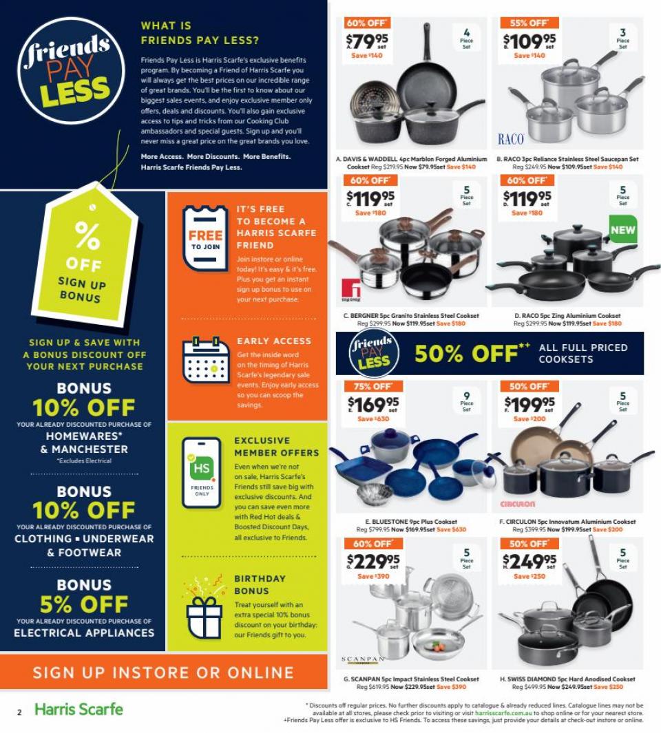Harris Scarfe Catalogue