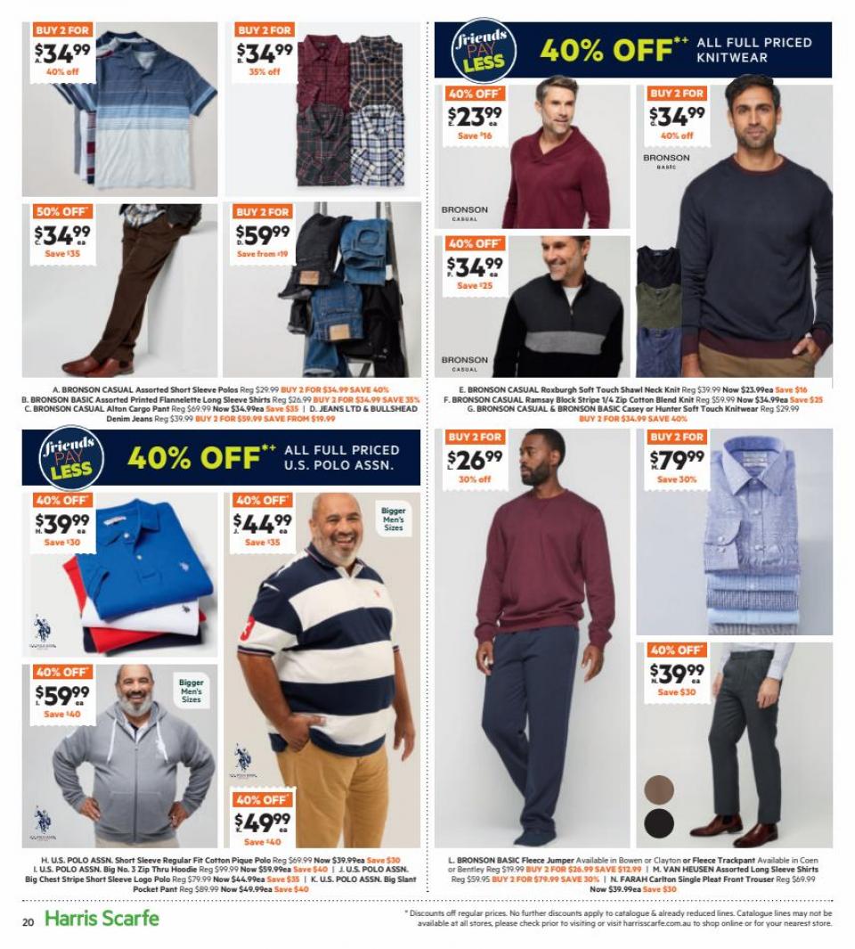 Harris Scarfe Catalogue