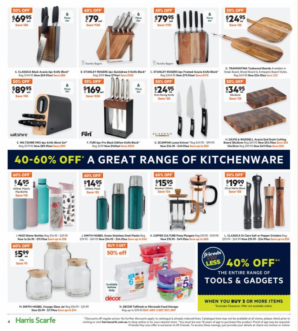 Harris Scarfe Catalogue