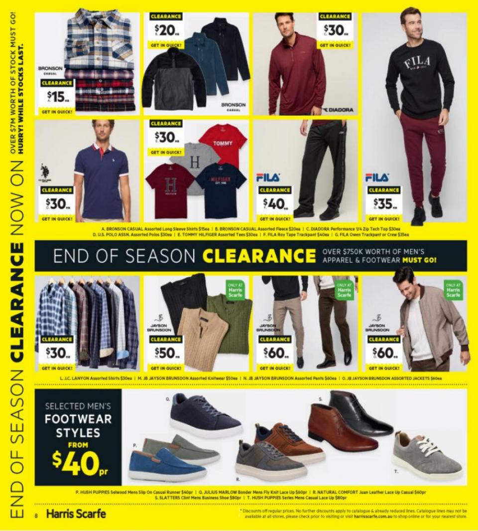 Harris Scarfe Catalogue
