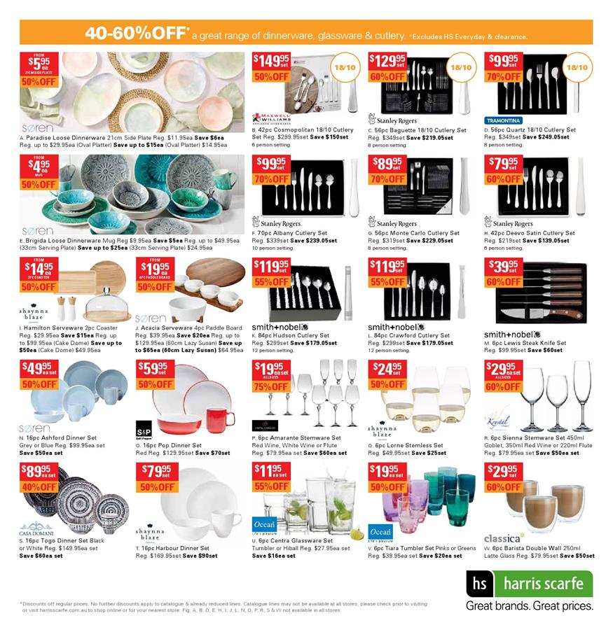 Harris Scarfe Catalogue