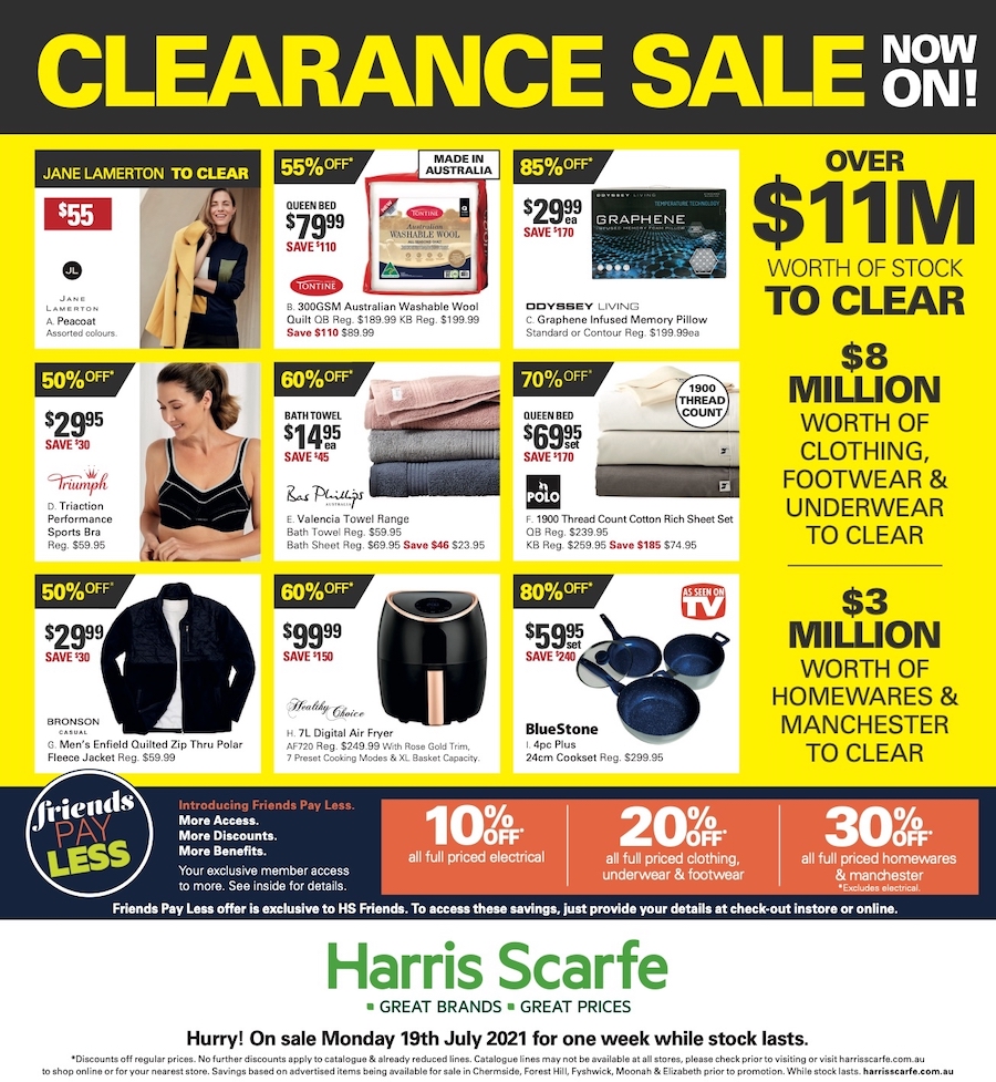 Harris Scarfe Catalogue