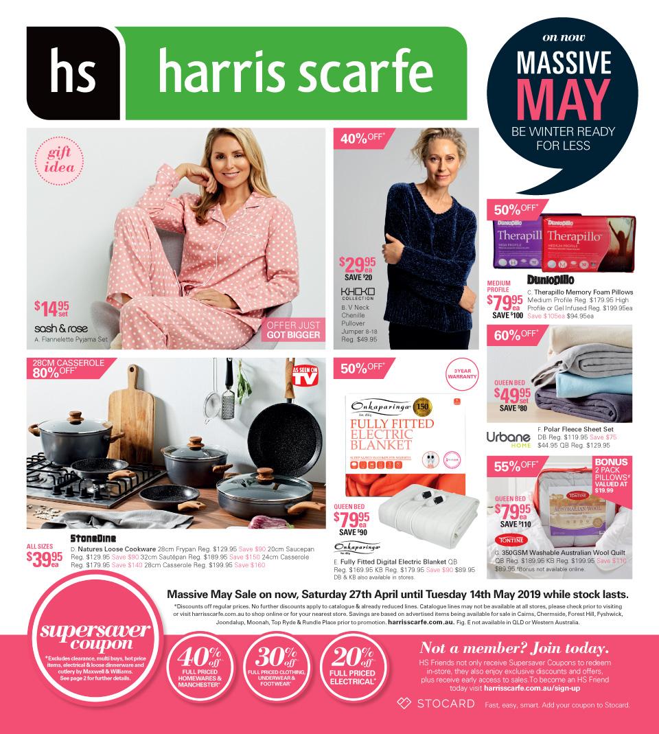 Harris Scarfe Catalogue