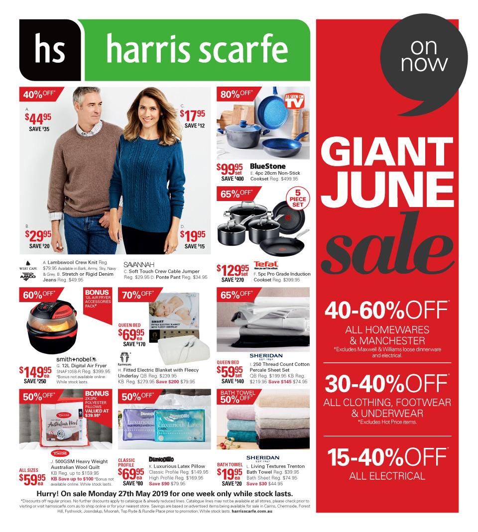 Harris Scarfe Catalogue